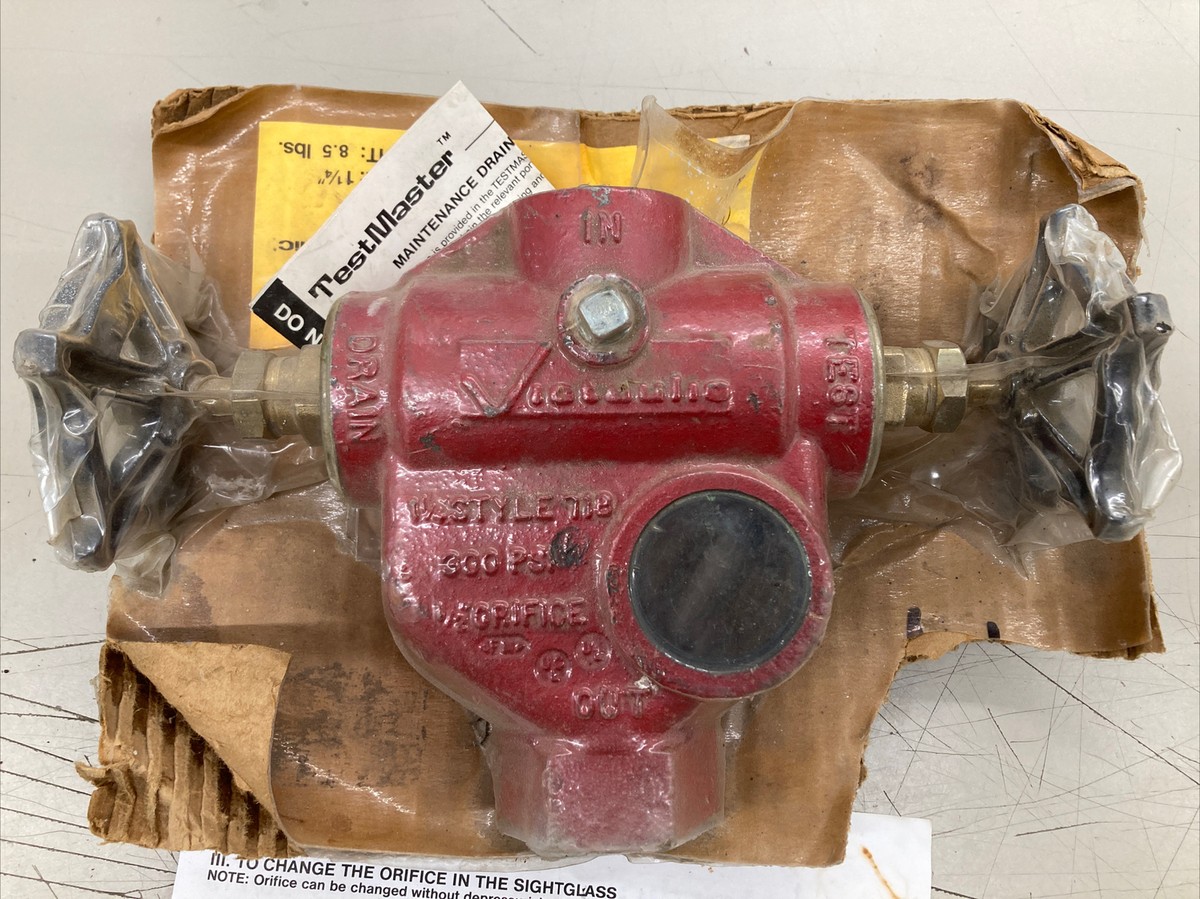 Victaulic Alarm Test Module testmaster style 718 size 1 1/4” | eBay