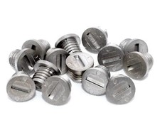 Stainless Steel Track and Cross Country Spikes Blank Silver 14x