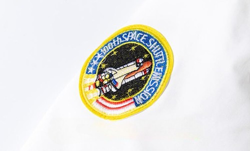 NASA Embroidered Pilot Jacket Cotton Jacket Hip-hop Couple Baseball Jacket Top* - Picture 16 of 31