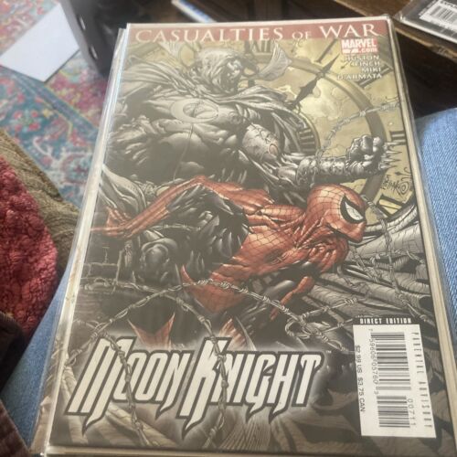 MOON KNIGHT #7 (9.6+) DAVID FINCH/CASUALTIES OF WAR/2007 Marvel Comics - Afbeelding 1 van 1