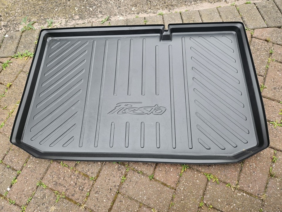 Genuine Ford Fiesta Mk7 Rear Rubber Boot Mat Compartment Liner ST 2012