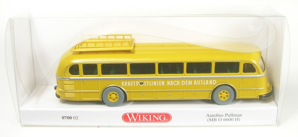 Mercedes-Benz O 6600 H Bus Pullman Mail Lines Abroad 1:87 Wi