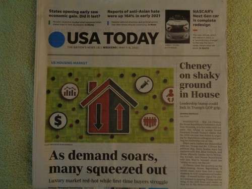 USA Today newspaper from 04-14-2021 to 04-25-2022 - Picture 16 of 250