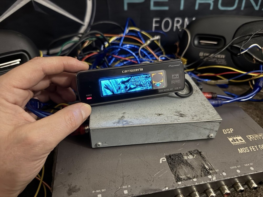 PIONEER CARROZZERIA DEQ-P7 & AXM-P7 5.1 Chanel Processing DSP Audio Master Unit