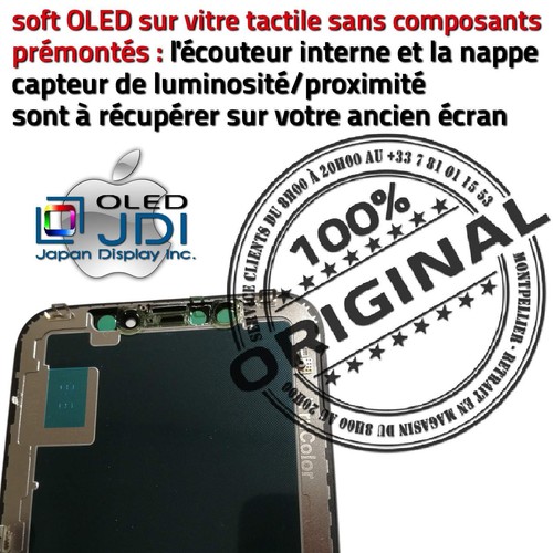 Écran soft OLED Vitre iTruColor Apple iPhone A2160 ORIGINAL Super Retina 5,8 in - Photo 8/9