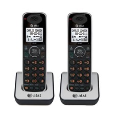 2 x AT T CL80100 Extra Handset / Charger for CL82500 CL82600 CL84100 CL84200