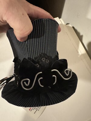 NWT Disney Parks Jack Skellington Mini Top Hat Nightmare  display picture 1