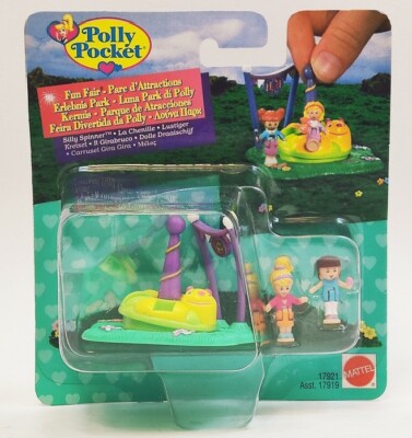 POLLY POCKET FUN FAIR LUNA PARK 17921 MATTEL VINTAGE 1997 NEU IN VERSIEGELTER BOX NEUWERTIG