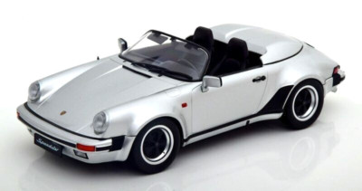 1/18 Porsche 911 3.2 Speedster 1989 Silver Model Car by KK Scale KKDC180453