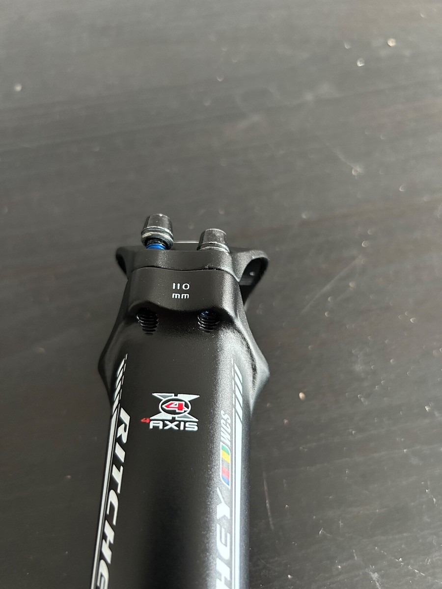 New Ritchey WCS 4axis Al Stem 31.8/ 110mm Black +/- 6° Threadless