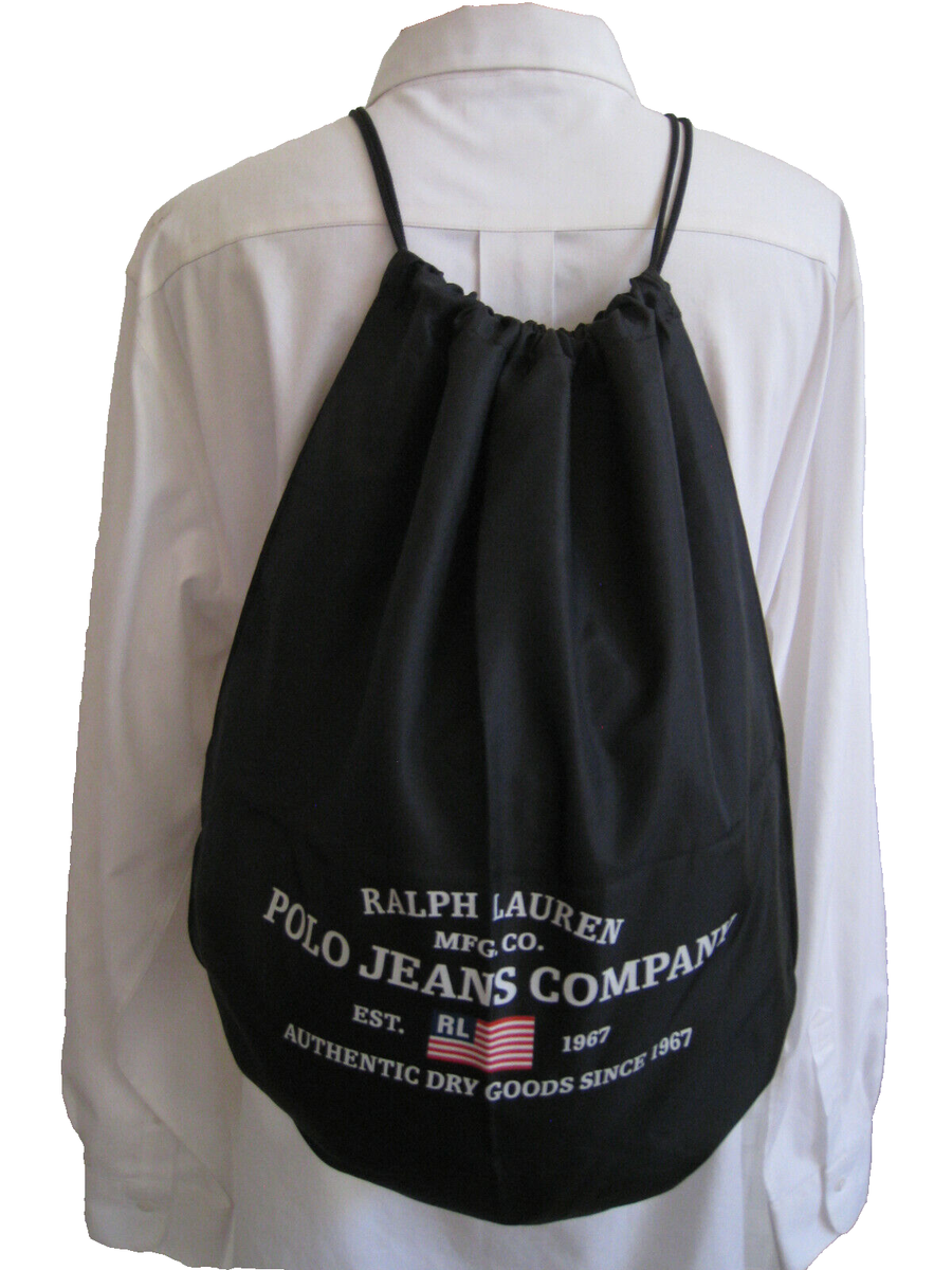 POLO JEANS CO.RALPH LAUREN BLACK BACKPACK UNIQUE HOT | eBay display picture 3