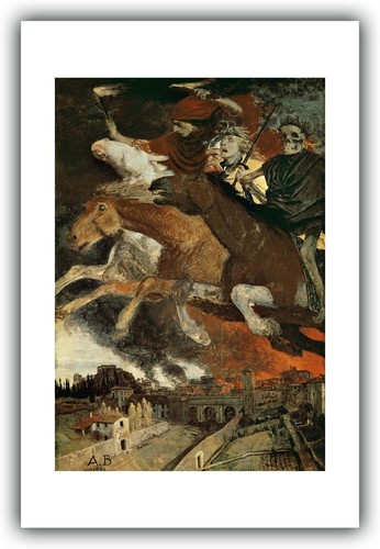 Arnold Bocklin : "War" (1896) — Giclee Fine Art Print - Picture 6 of 7