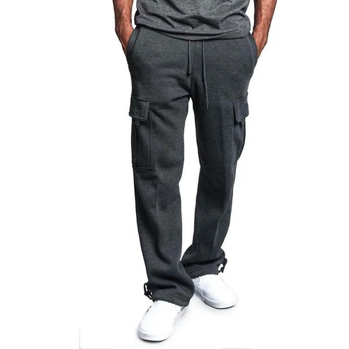 G-Style USA Men's Jogger Heavy Weight Fleece Cargo Pocket Sweat Pants - Imagen 16 de 28