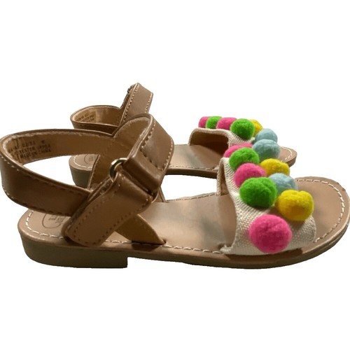 Sandales Stevie Pour Fille - Taille Jeunesse 1 - Doré - Style Décontracté Et Confortable
