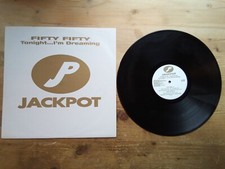 Fifty Fifty Tonight I'm Dreaming Very Good 12" Maxi Single Vinyl Record WIN023R