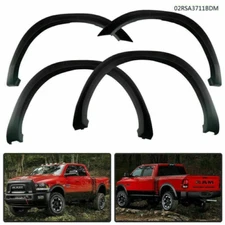 Rivet Bolt On Factory Wheel Fender Flares Fit For 2010-2017 Dodge Ram 2500/3500