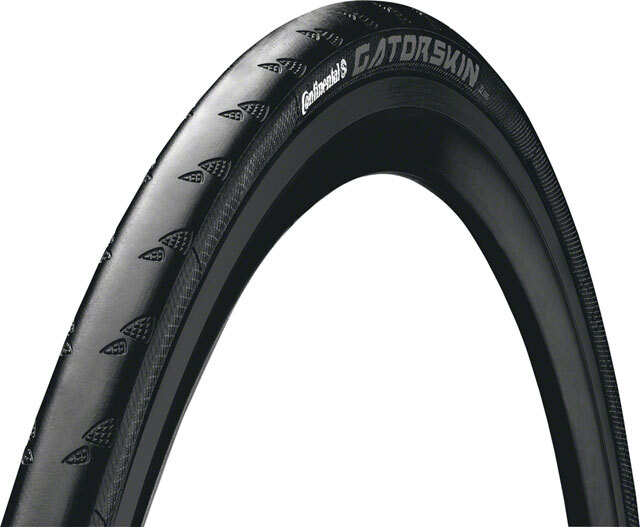 Continental Gatorskin Tire - 700 x 25, Clincher, Folding, Black