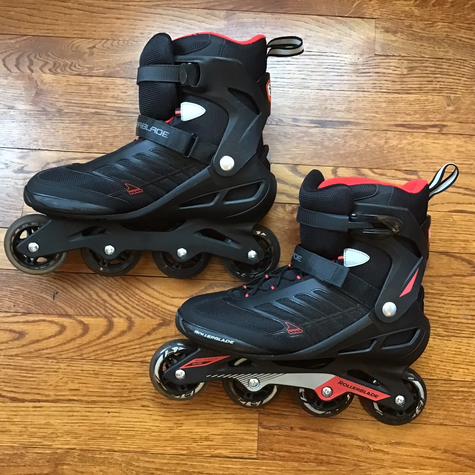Rollerblade Zetrablade Men's Inline Skate Black/Red size 11 Max