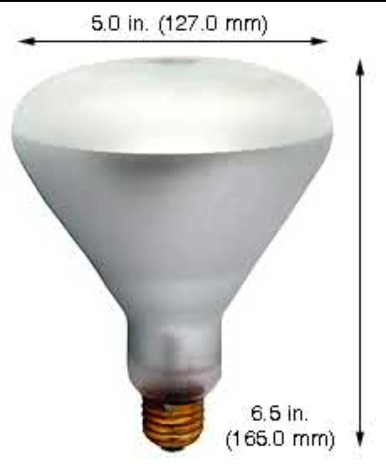 Feit BR 40 65W Indoor Flood Light Bulbs White Pack of 12 Alt To Phillips Brand - Image 2 of 2