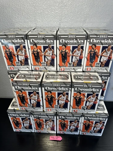 2021 Panini Chronicles NBA Draft Picks Blaster Box Lot 19x