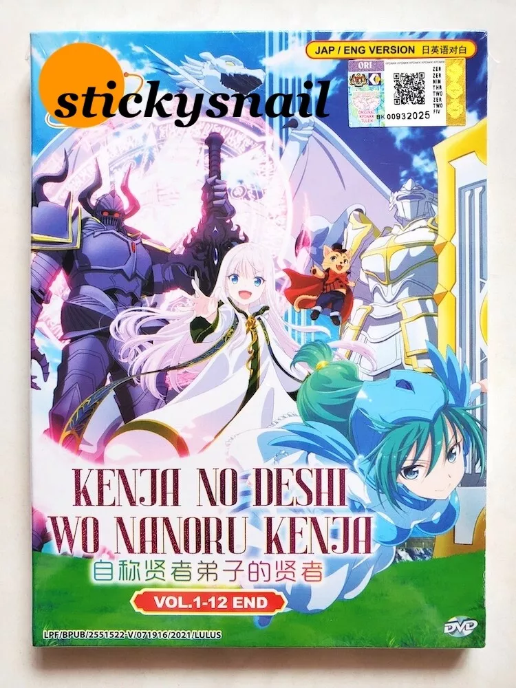 Anime DVD Kenja No Deshi Wo Nanoru Kenja Vol.1-12 End English