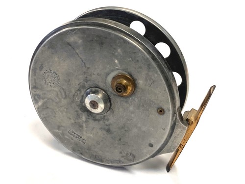 Allcock’s Ventilated Aerial 4.5″ Centrepin Fishing Reel Fine Condition - Picture 5 of 7