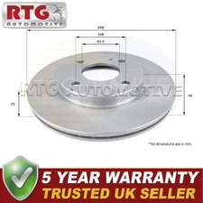Front Brake Disc Fits Ford Fiesta 2008- Ka 2016- + Other Models #1