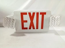 LED Emergency Exit Sign - 18 inch x 12 inch x 8 inch