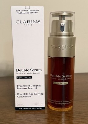 Clarins Double Serum *Light Texture* Age-Defying Concentrate. 1.6 ml, NIB