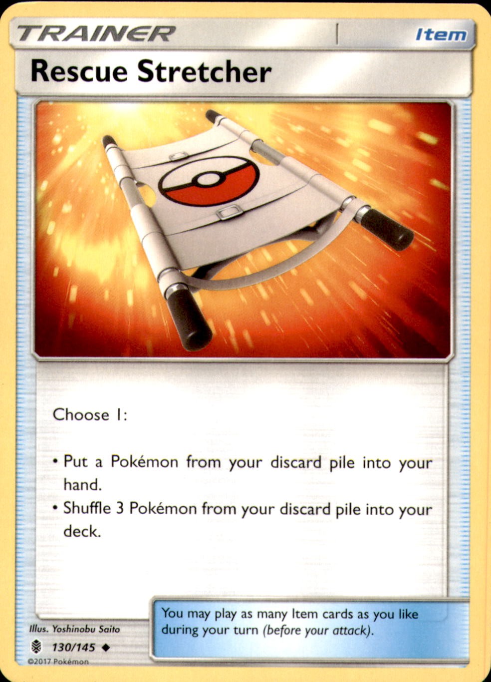 Rescue Stretcher Uncommon SM - Guardians Rising 130/145 NM