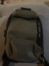 OZUKO Zaino a tracolla USB antifurto borsa da uomo borsa a tracolla casual