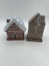 Lot of 2 Target Vivitar Gingerbread House And Little Cabin Incense Burner NEW