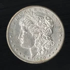 US Coin 1900 S Morgan Silver Dollar AU NO RESERVE!