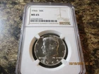 1966 KENNEDY HALF NGC MS 65   014