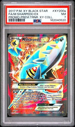 M Sharpedo-EX graded PSA 7 for sale on eBay