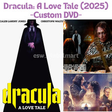 Dracula: A Love Tale 2025  Custom DVD  Horror Romance Movie