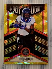 2023 Legacy Under the Lights  Quentin Johnston UL-QJO Yellow Diamonds 7/25