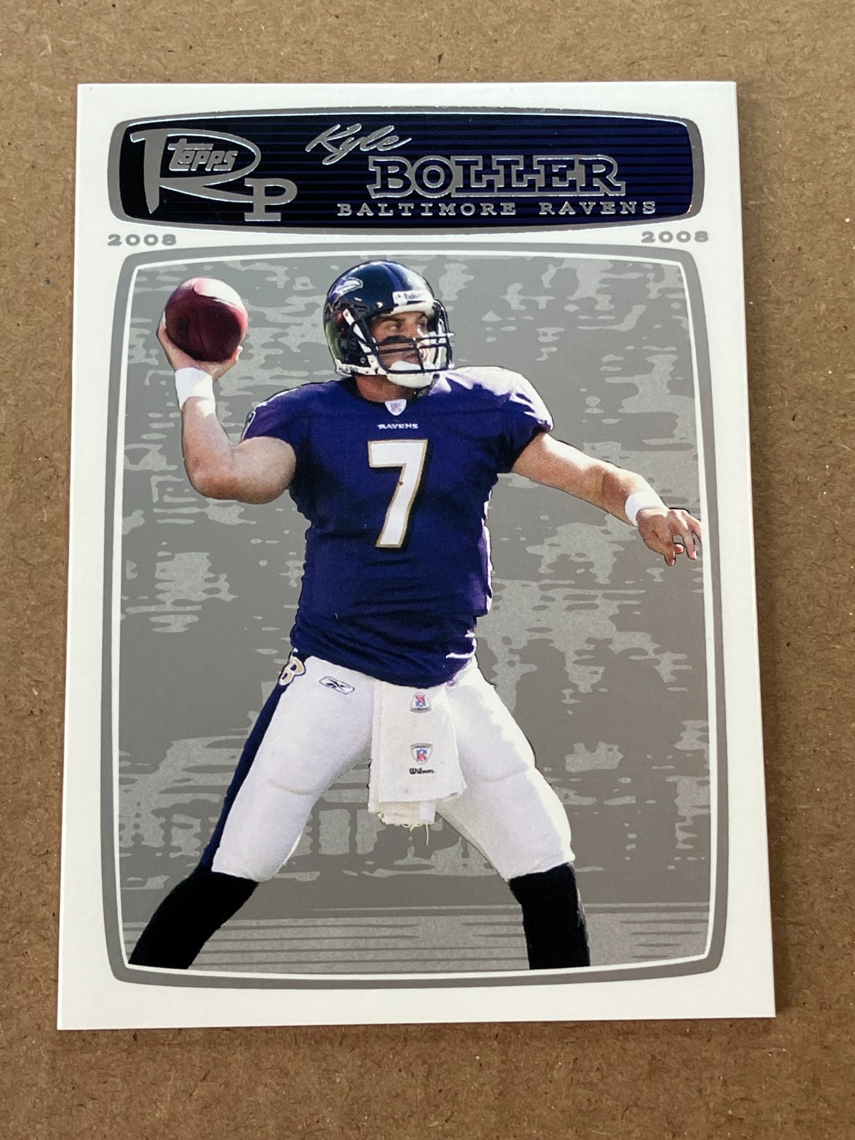 Kyle Boller 2008 Topps Progression #66 /299 Baltimore Ravens