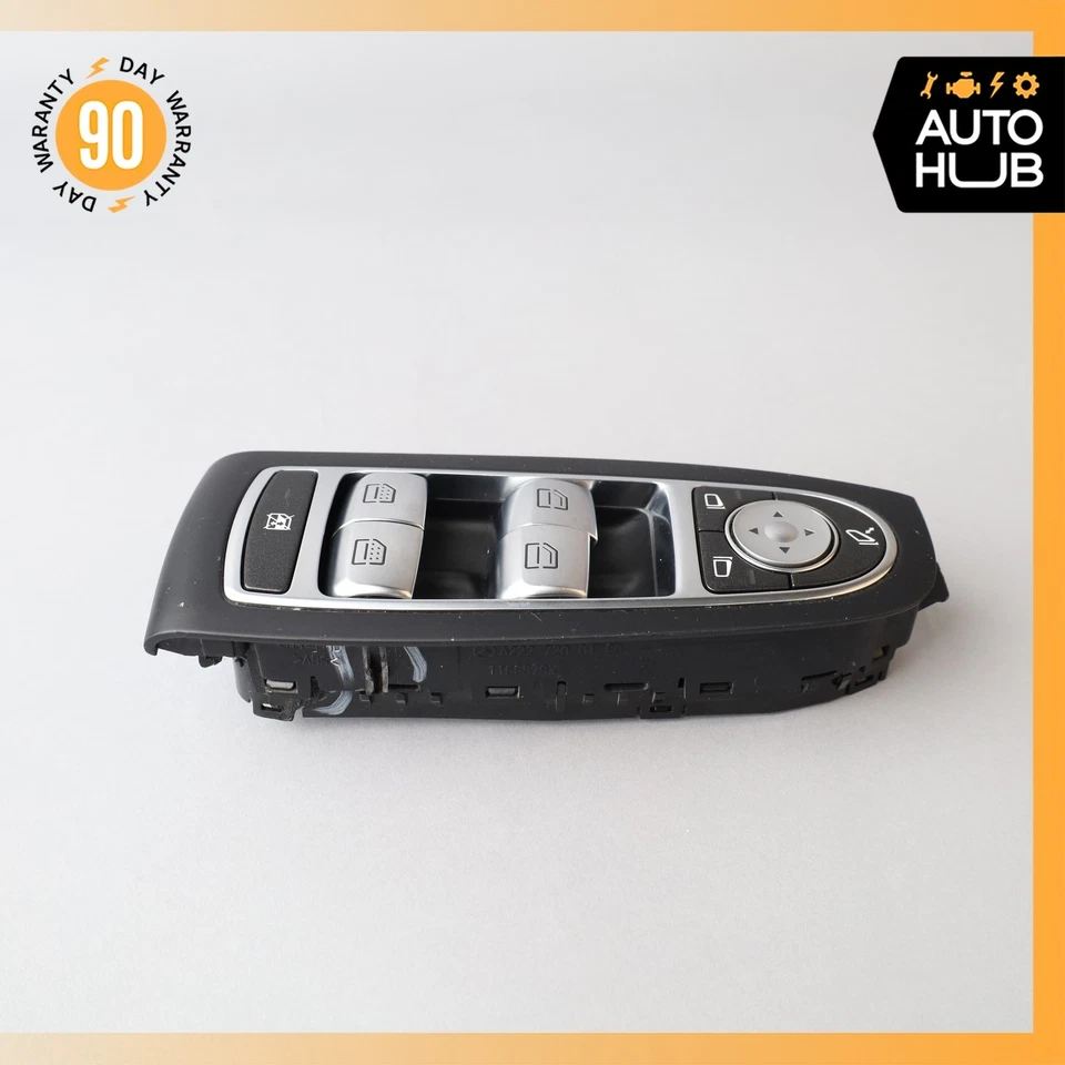 Interruptor de ventana principal delantero izquierdo mercedes w222 s550 s600 14-20 2229052004 oem Foto 2 de 4