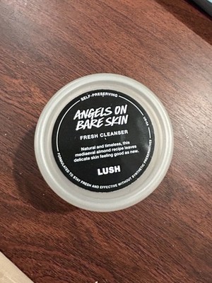 Lush Angels On Bare Fresh Cleanser Cleansing Milk Soft Skin Almond Recipe Vegan