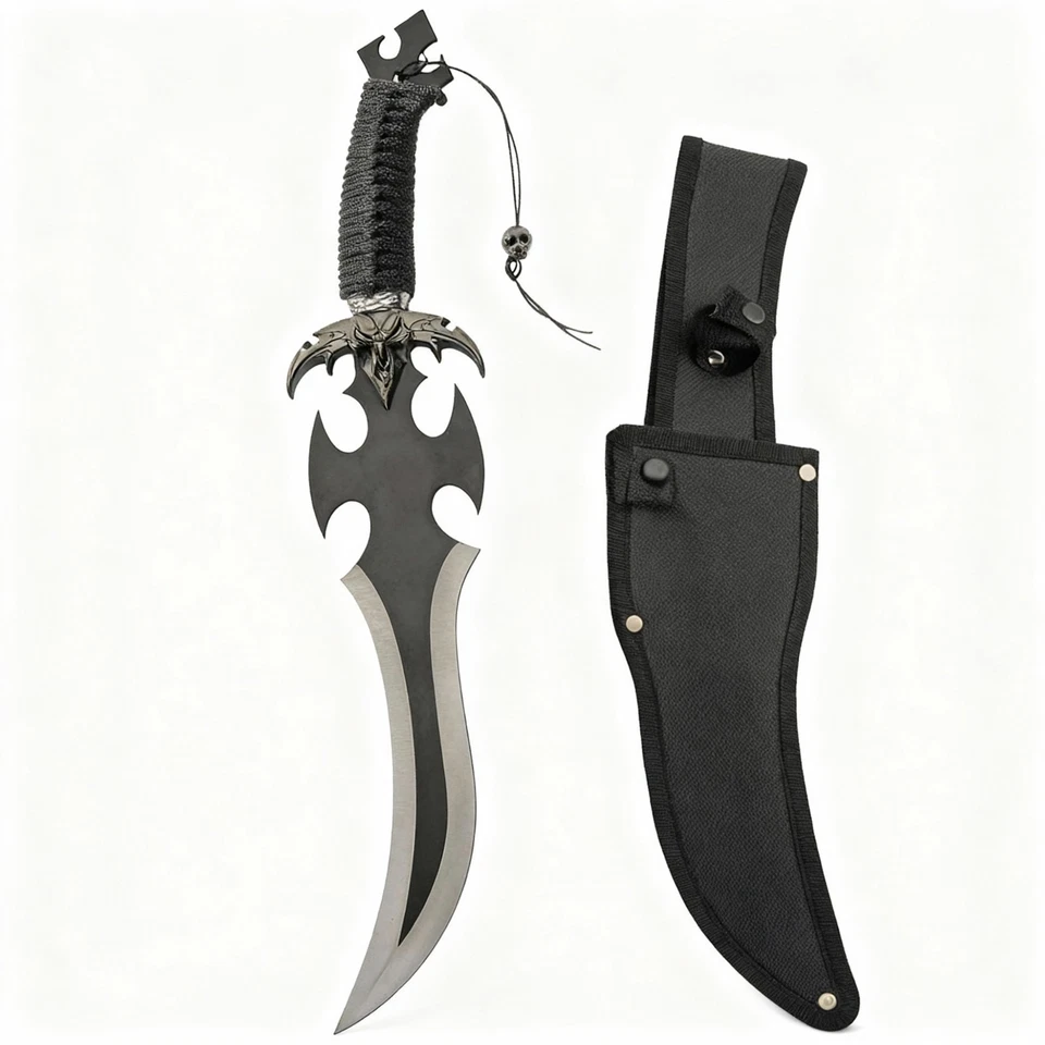 Cuchillo de fantasía Lurker SD 19,5 pulgadas WS hoja de acero inoxidable con funda de nailon Foto 2 de 4