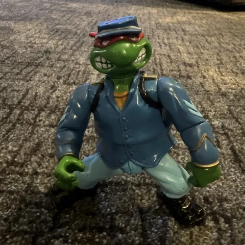 1992 Teenage Mutant Ninja Turtles- Yankee Doodle Raph- Raphael Vintage Figure