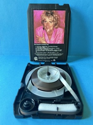 8 track - Rod Stewart - Greatest Hits (serviced and playtested)