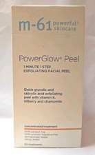 m-61 PowerGlow Peel  Exfoliating Facial Peel With Glycolic, Salicylic Acid. 1 M
