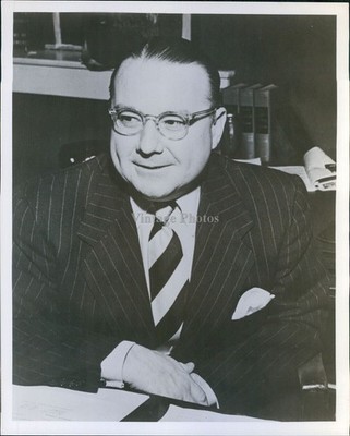 1955 George E Egger Board Of Directors Continental Baking Co Business Photo 8x10