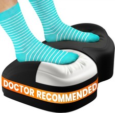 Everlasting Comfort Foot Rest for Under Desk at Work - Memory Foam Office