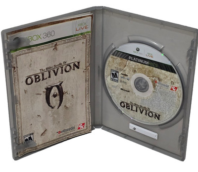 The Elder Scrolls IV: Oblivion (Xbox 360, 2008) Complete With Manual And Map