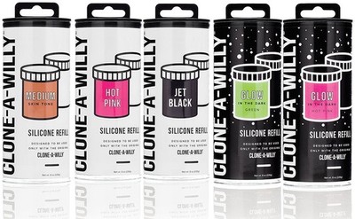 Clone-A-Willy Silicone Refill - Select Color