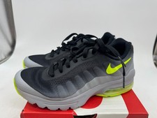 Nike Air Max Invigor Sneakers Kids Wolf Gray Lace-Up Athletic Shoes - 5Y