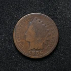 1886 T-1 Indian Head Cent (bb19250)